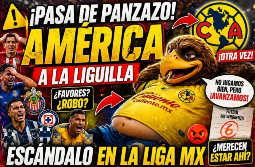América pasa de panzazo, América, Los Jefes, Liguilla, QuéOnnda