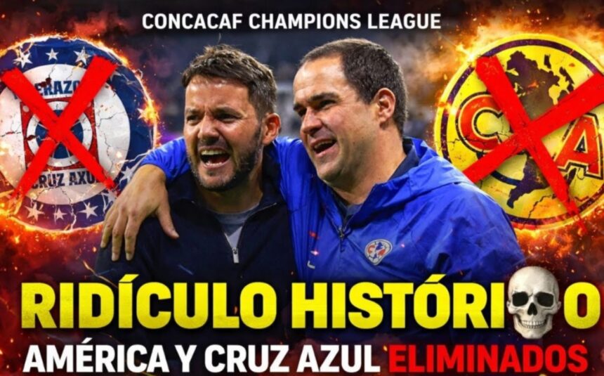 América y Cruz Azul eliminados de Concachampions, América, Cruz Azu, Concachampions, Los Jefes, QuéOnnda