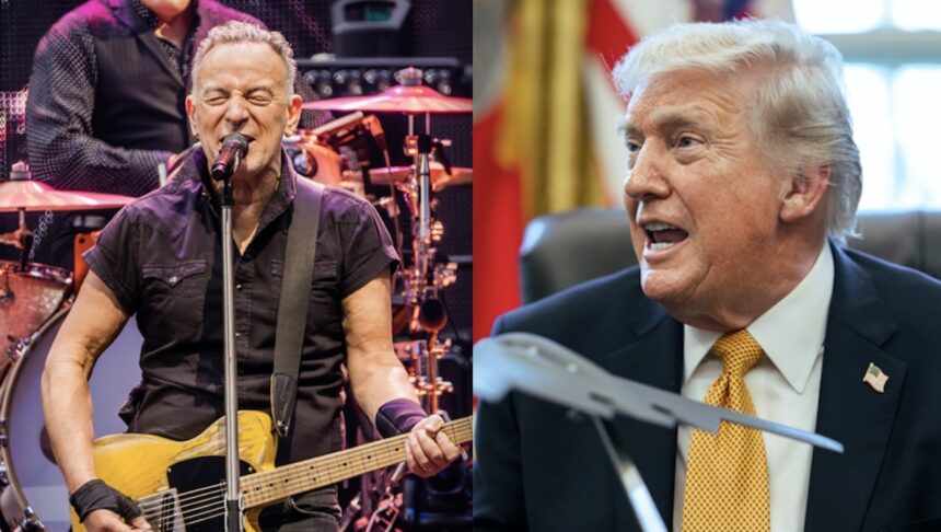 Trump hace petición a sus seguidores contra Bruce Springsteen