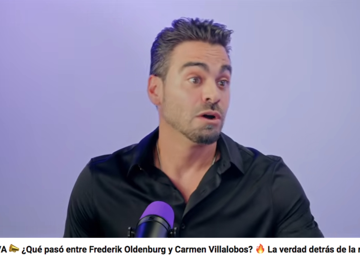 Frederik Oldenburg rompe el silencio sobre separación de Carmen Villalobos