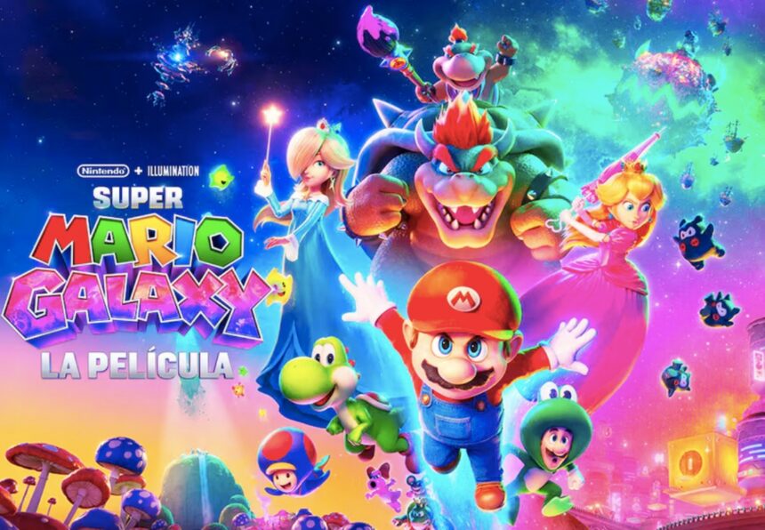 Super Mario Galaxy la pelicula taquilla cines