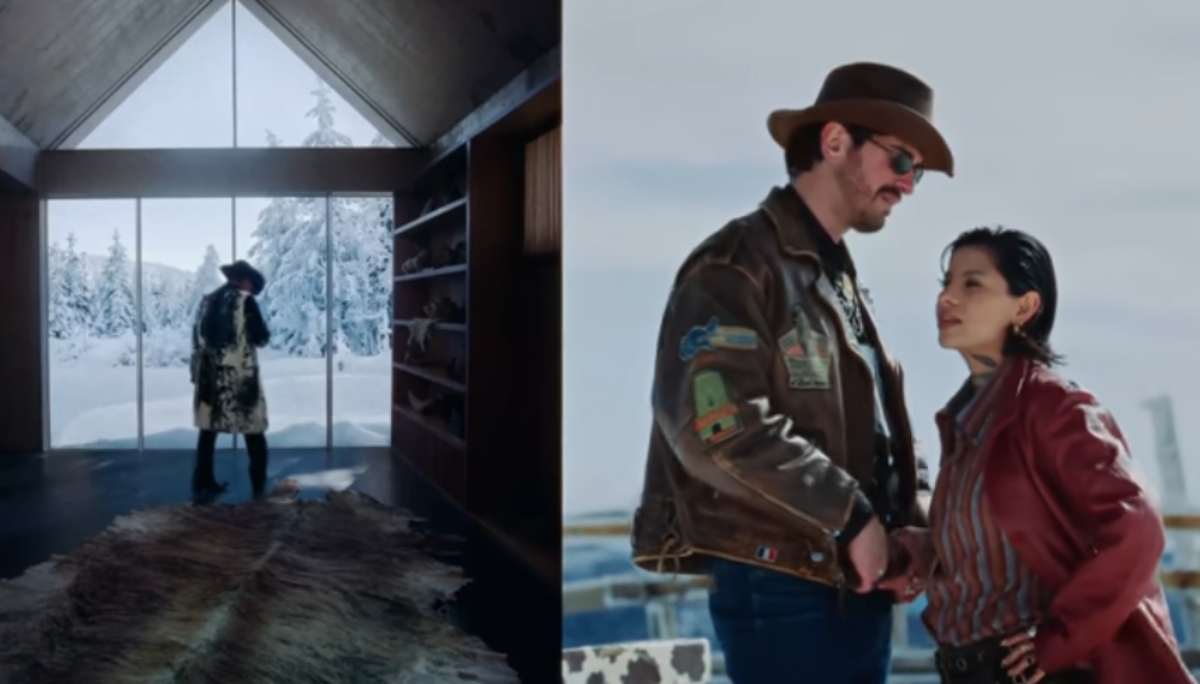 Christian Nodal video musical para Cazzu