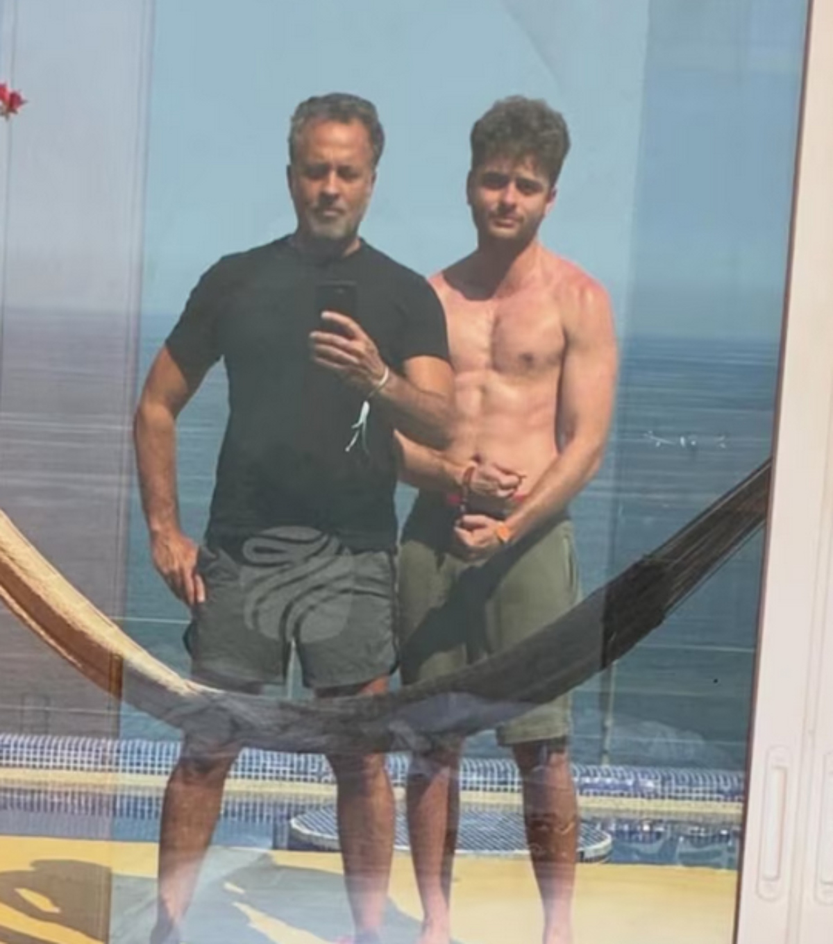 Érika Buenfil hijo convive con su padre Ernesto Zedillo Jr