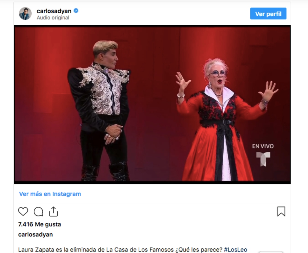 Laura Zapata is eliminated from La Casa de los Famosos