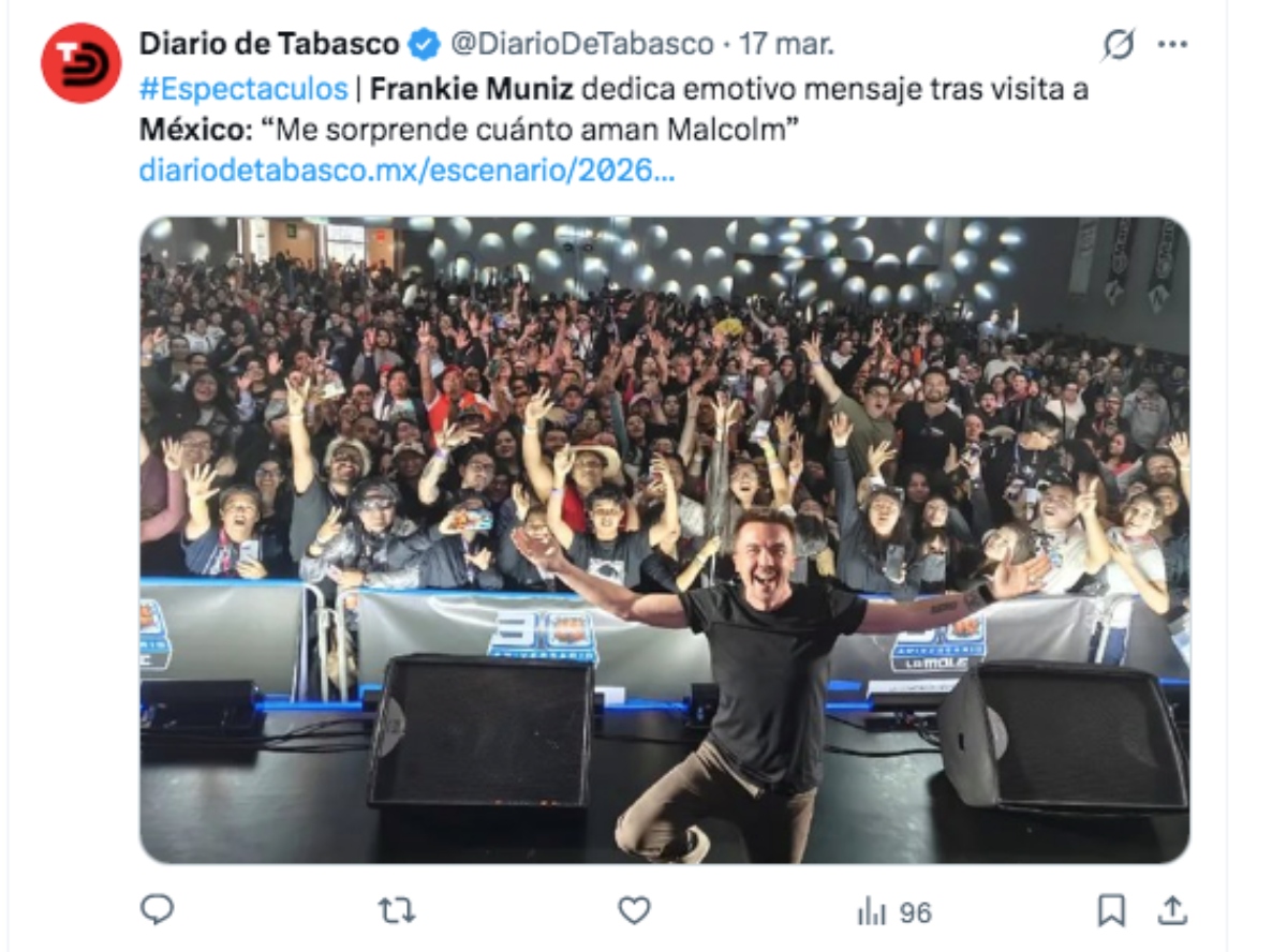 Frankie Muniz amazed by success of 'Malcom in the Middle' in Mexico