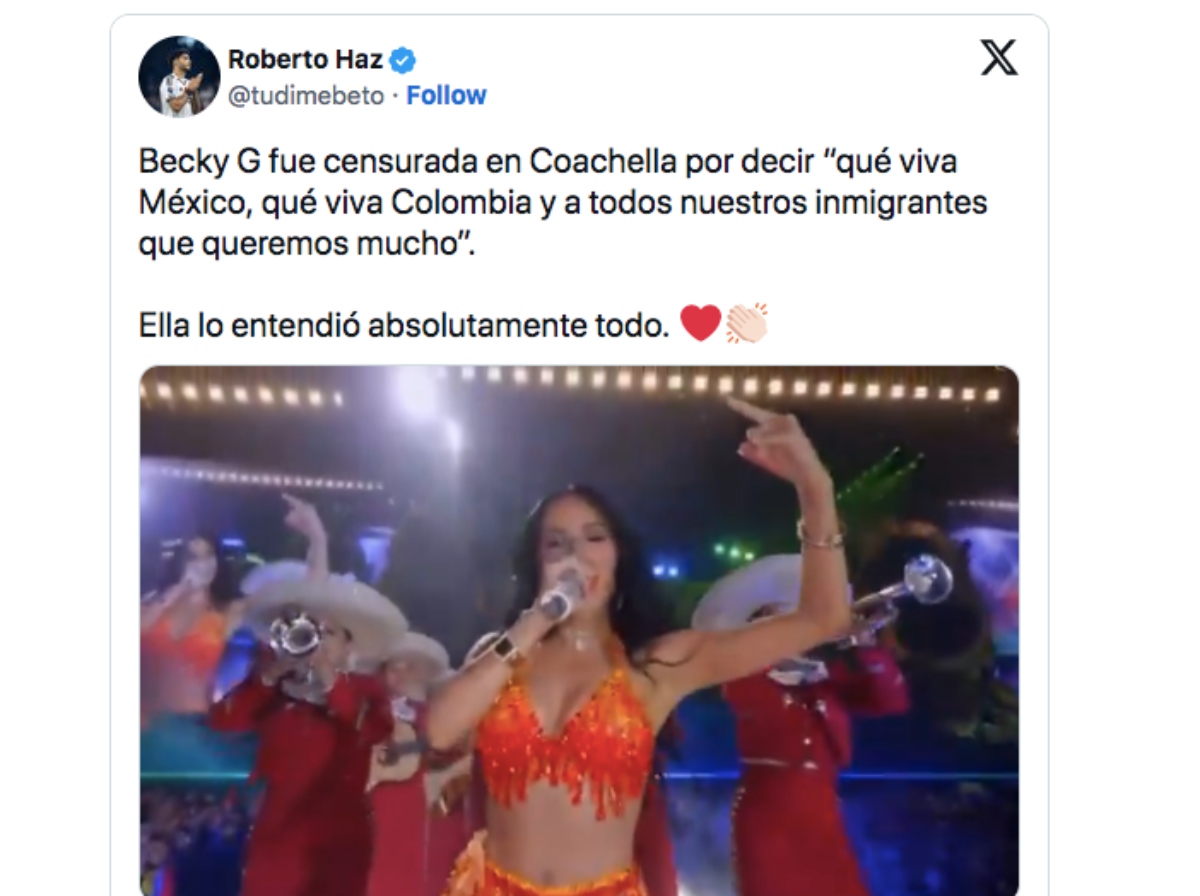 Becky es censurada en Coachella en show de Karol G