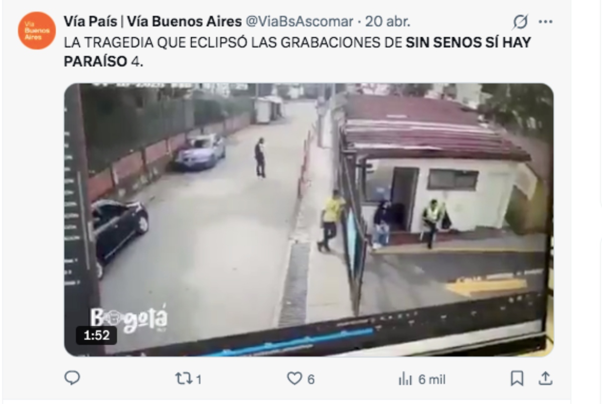 Atacante equipo de la serie 'Sin senos sí hay paraíso'