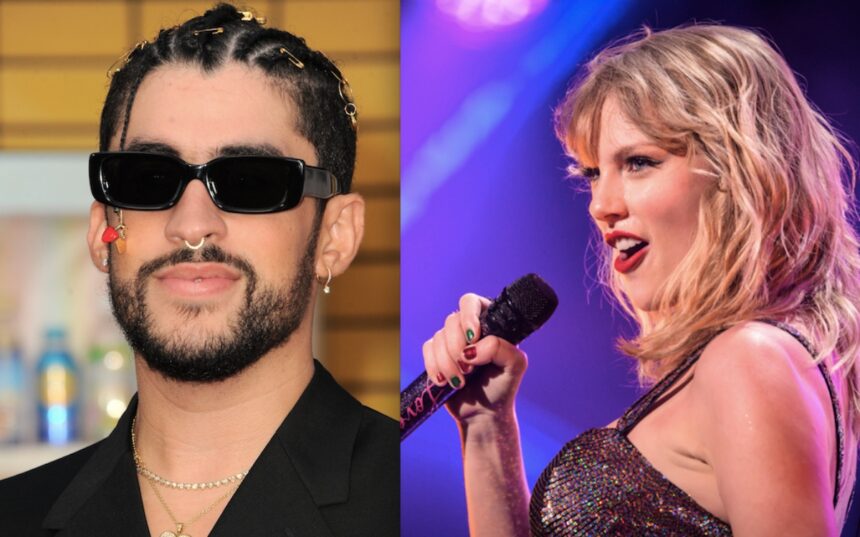 Taylor Swift y Bad Bunny dominan Spotify: