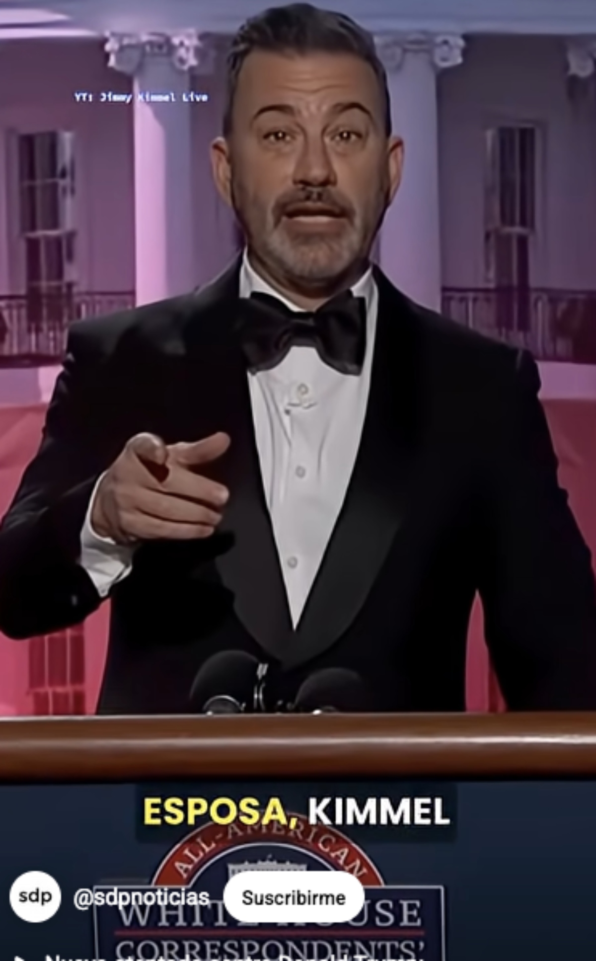 Jimmy Kimmel hace cruel chiste de Melania Trump