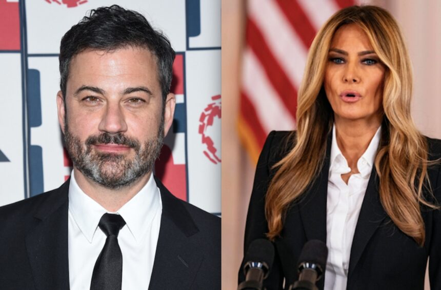 Jimmy Kimmel hace cruel chiste de Melania Trump