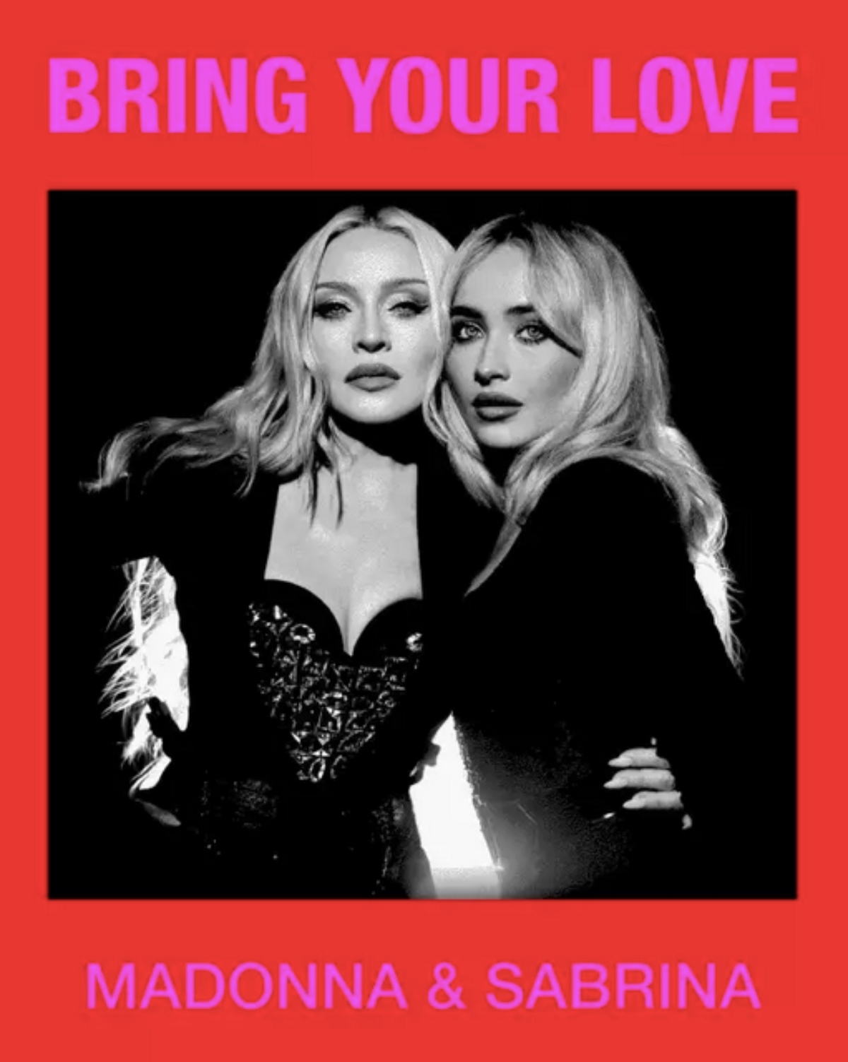 Madonna anuncia junto a Sabrina Carpenter el lanzamiento canción
