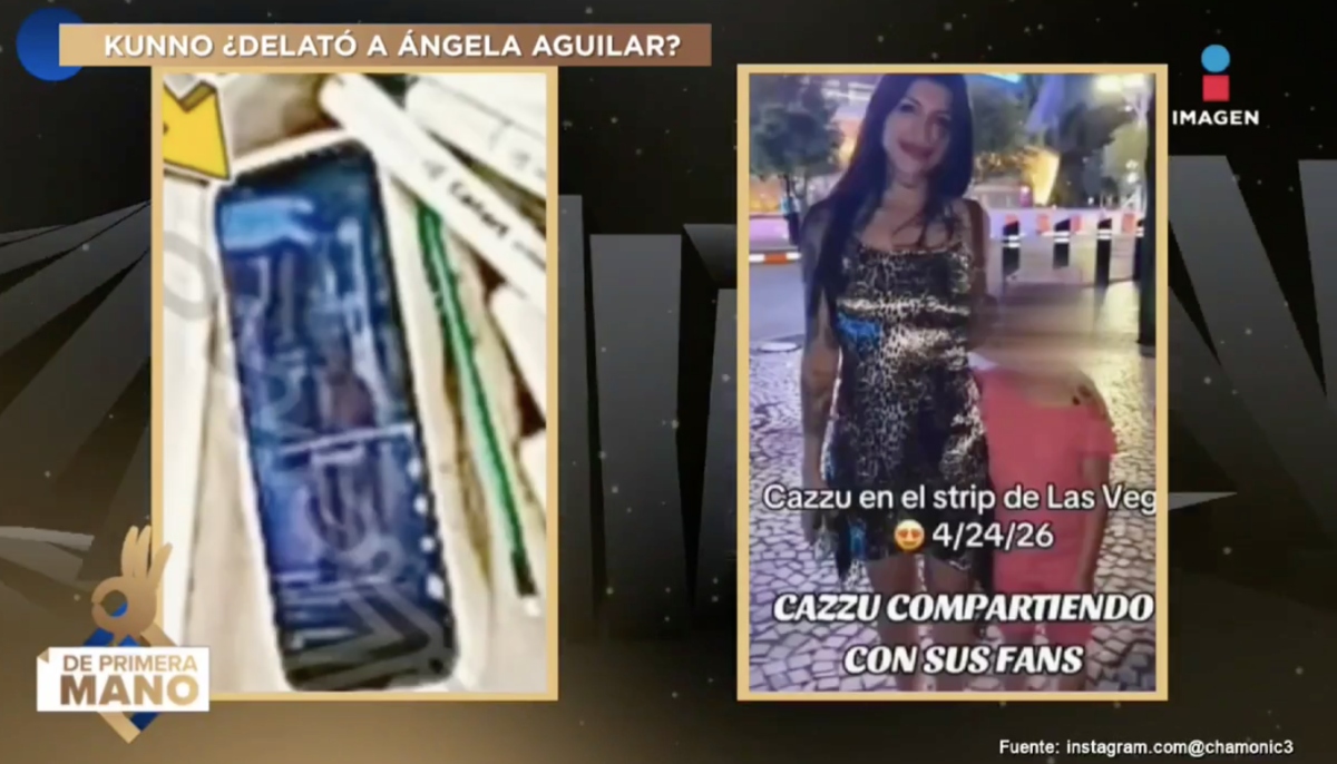 Ángela Aguilar al pendiente de la vida de Cazzu