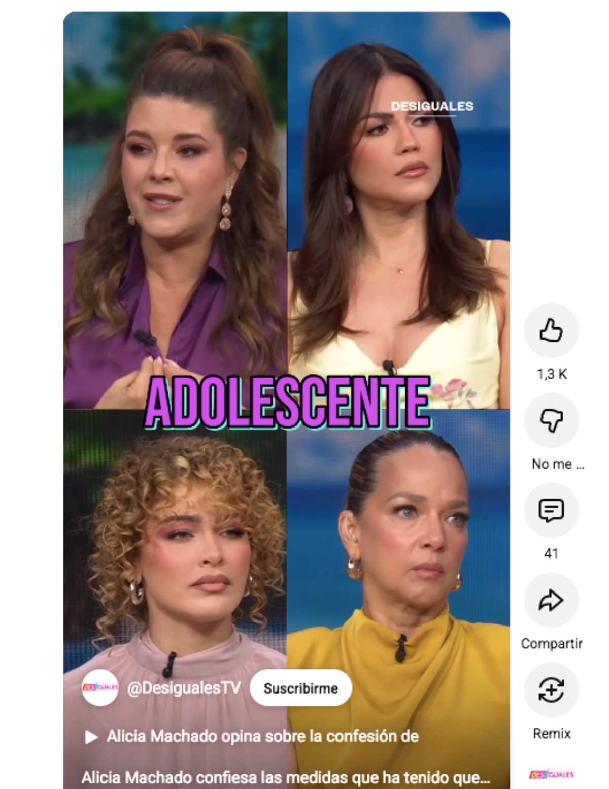 Alicia Machado usa el 911 para poner 'en orden' a su hija 