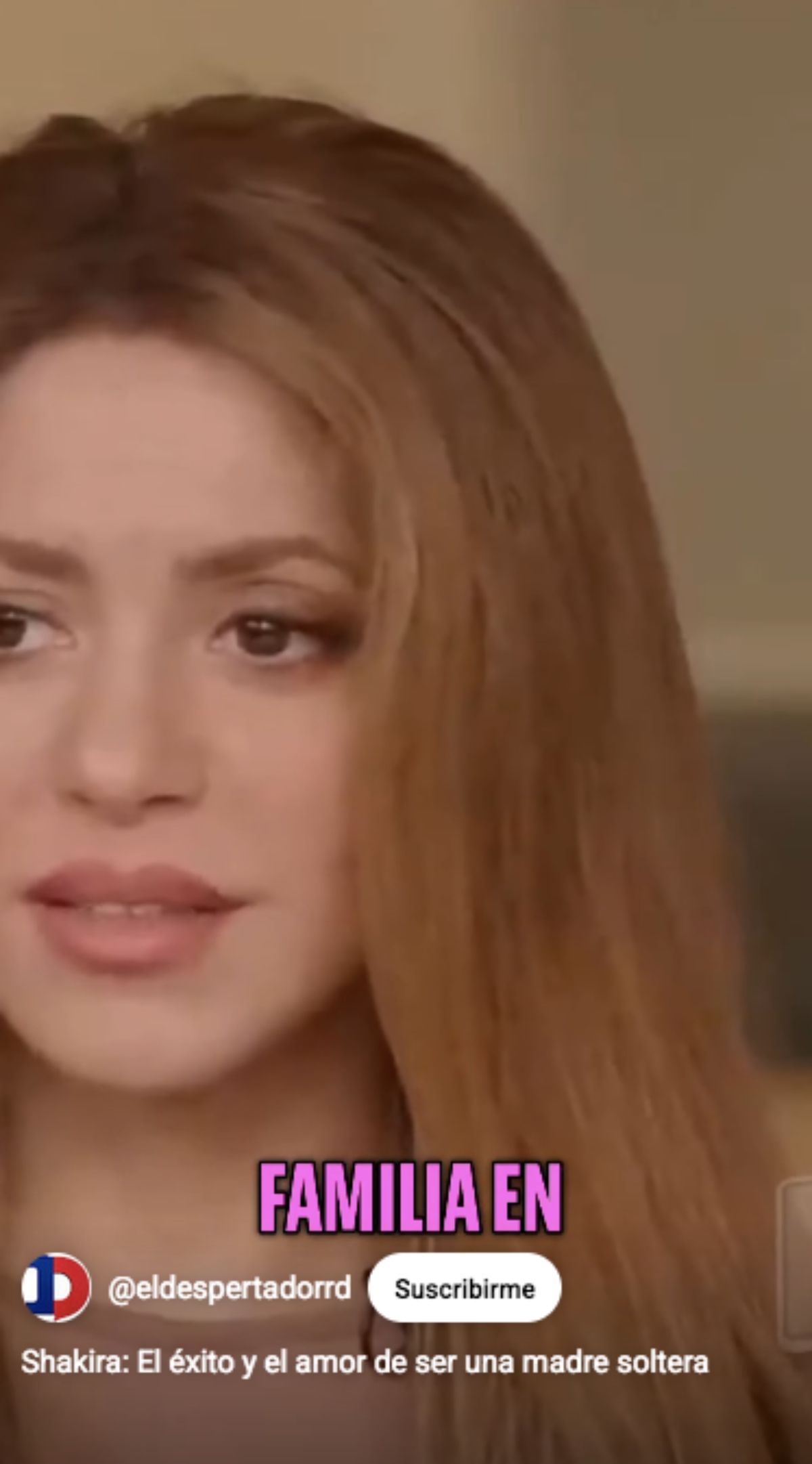 Shakira talks about being a single mother