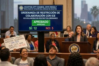 Houston restricciones policía ICE, Houston, cooperación policial ICE, ICE, QuéOnnda