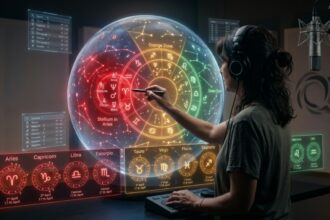 April's Astrological Traffic Light, April 2026, Interdimensional Astrology, QuéOnnda Podcasts