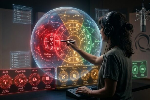 Semáforo astrológico de Abril, Semáforo astrológico, Abril 2026, Astrología Interdimensional, QuéOnnda Podcasts