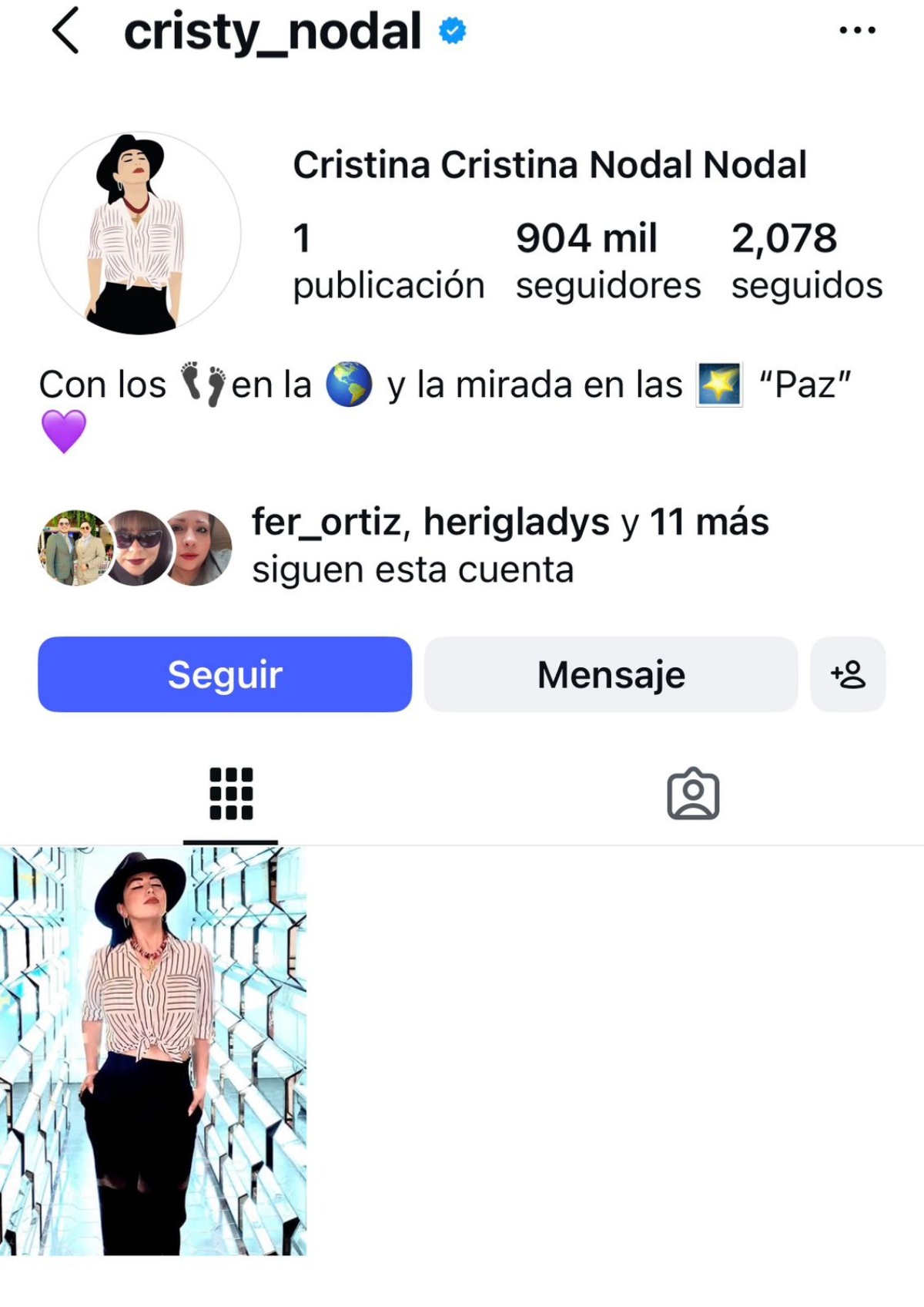 Mamá de Christian Nodal elimina las fotos