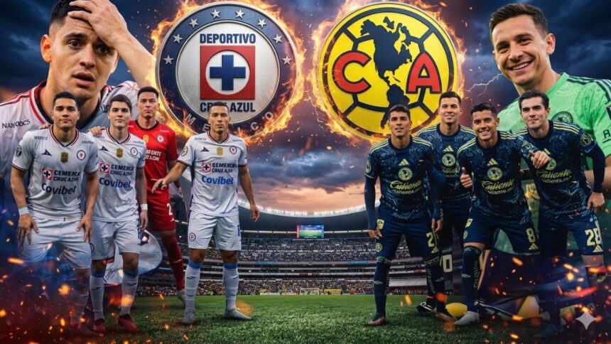 Cruz Azul in danger, Cruz Azul vs América, Los Jefes, QuéOnnda TV