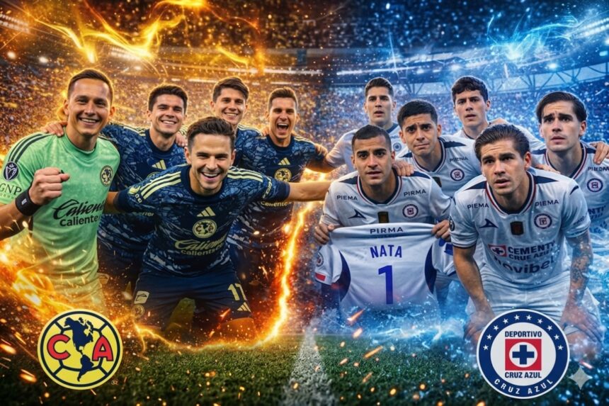 América goleará a Cruz Azul, América, Cruz Azul, Clásico Joven, Los Jefes, QuéOnnda