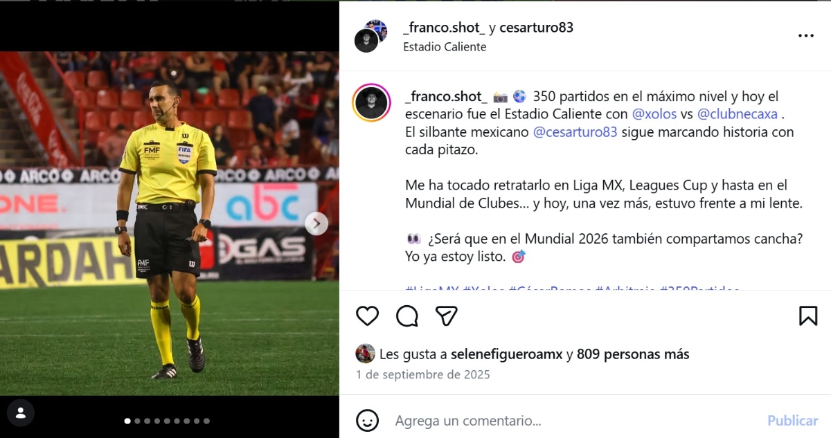 árbitros mexicanos Mundial 2026