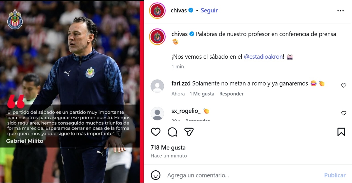 Chivas récord puntos