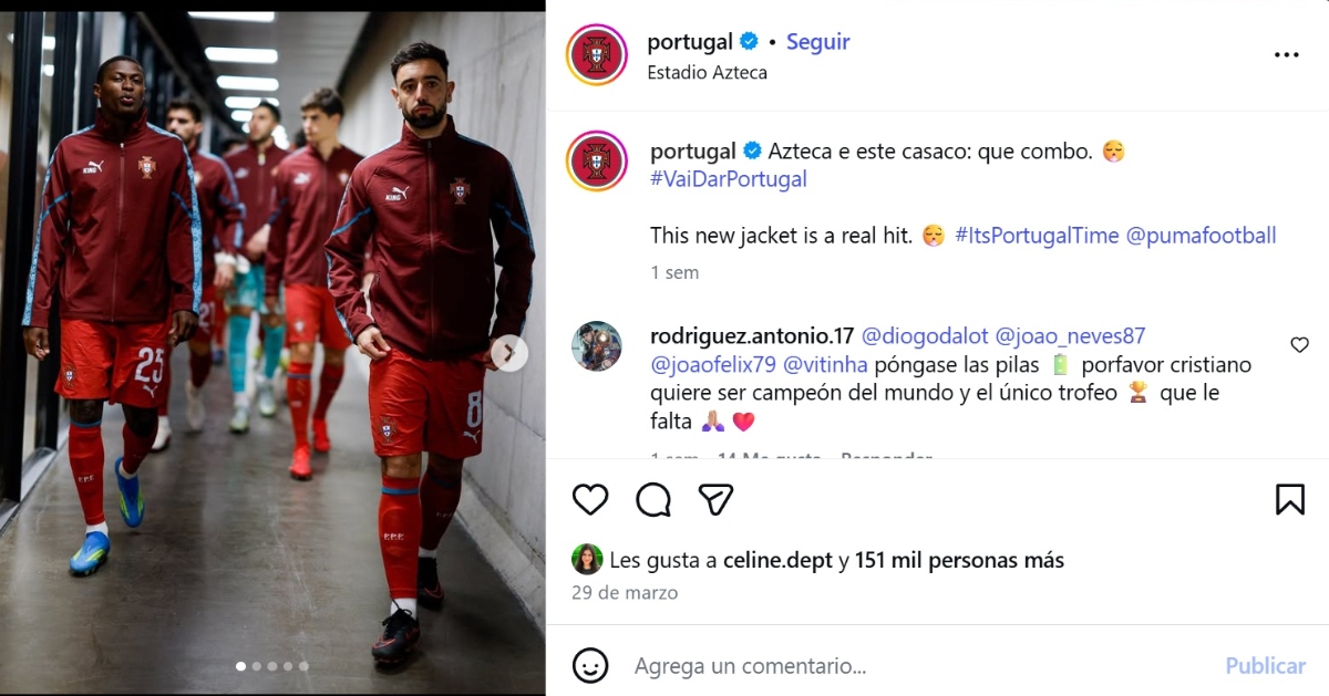 Cristiano Ronaldo México, Portugal