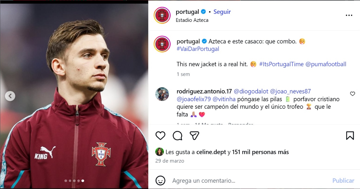 Cristiano Ronaldo México, Portugal