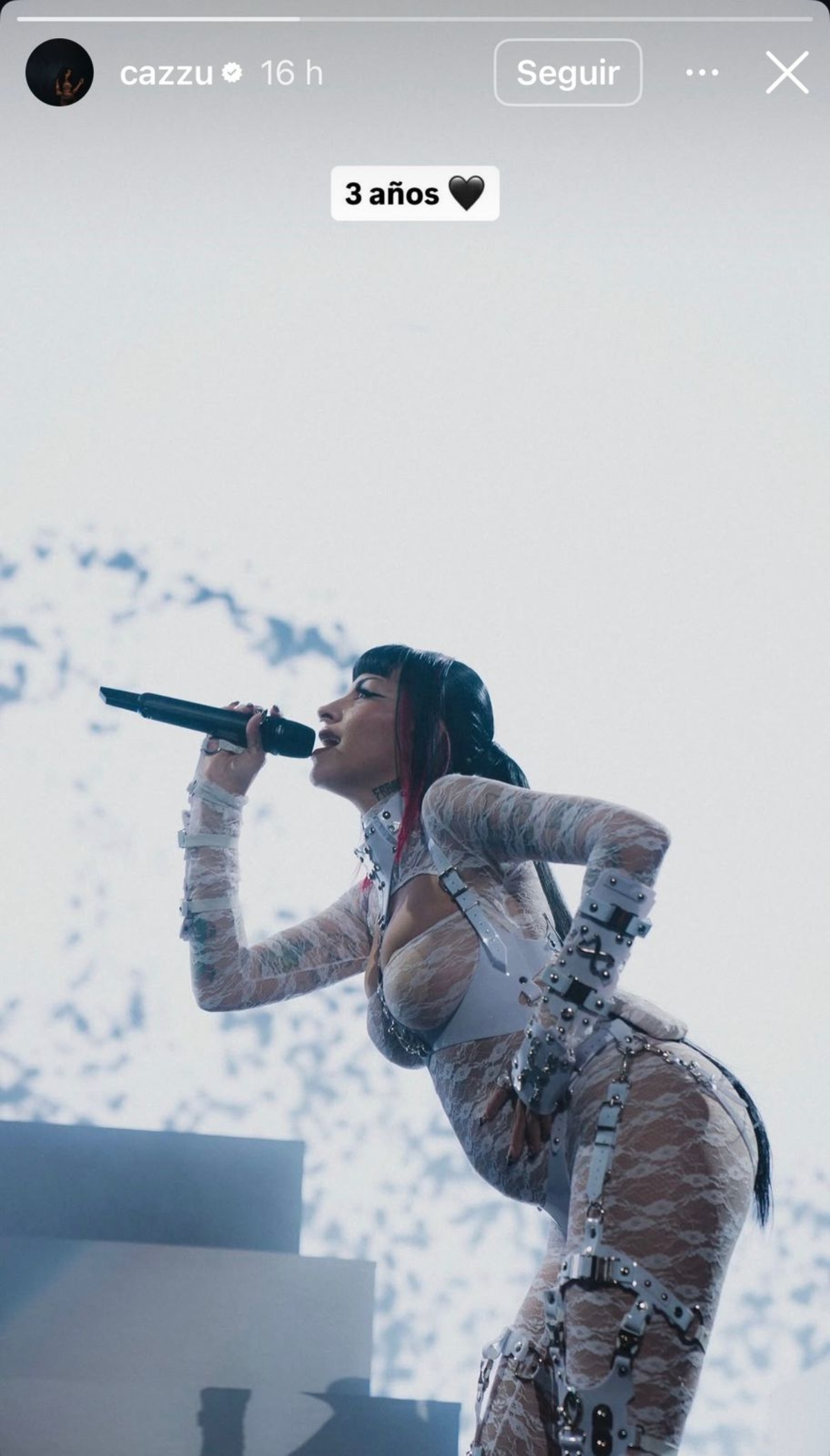 Cazzu y su publicación sobre su hija Inti