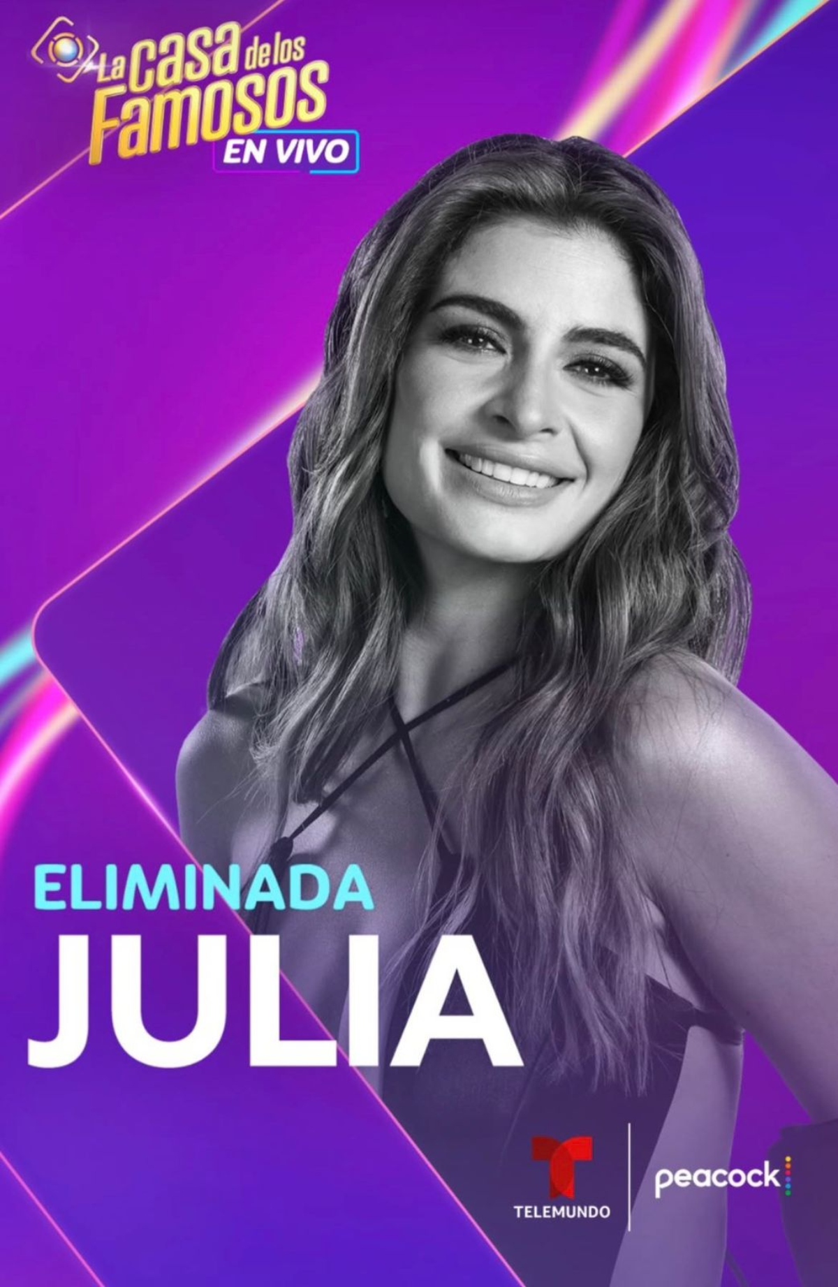 Julia Argüelles is eliminated from Casa de los Famosos