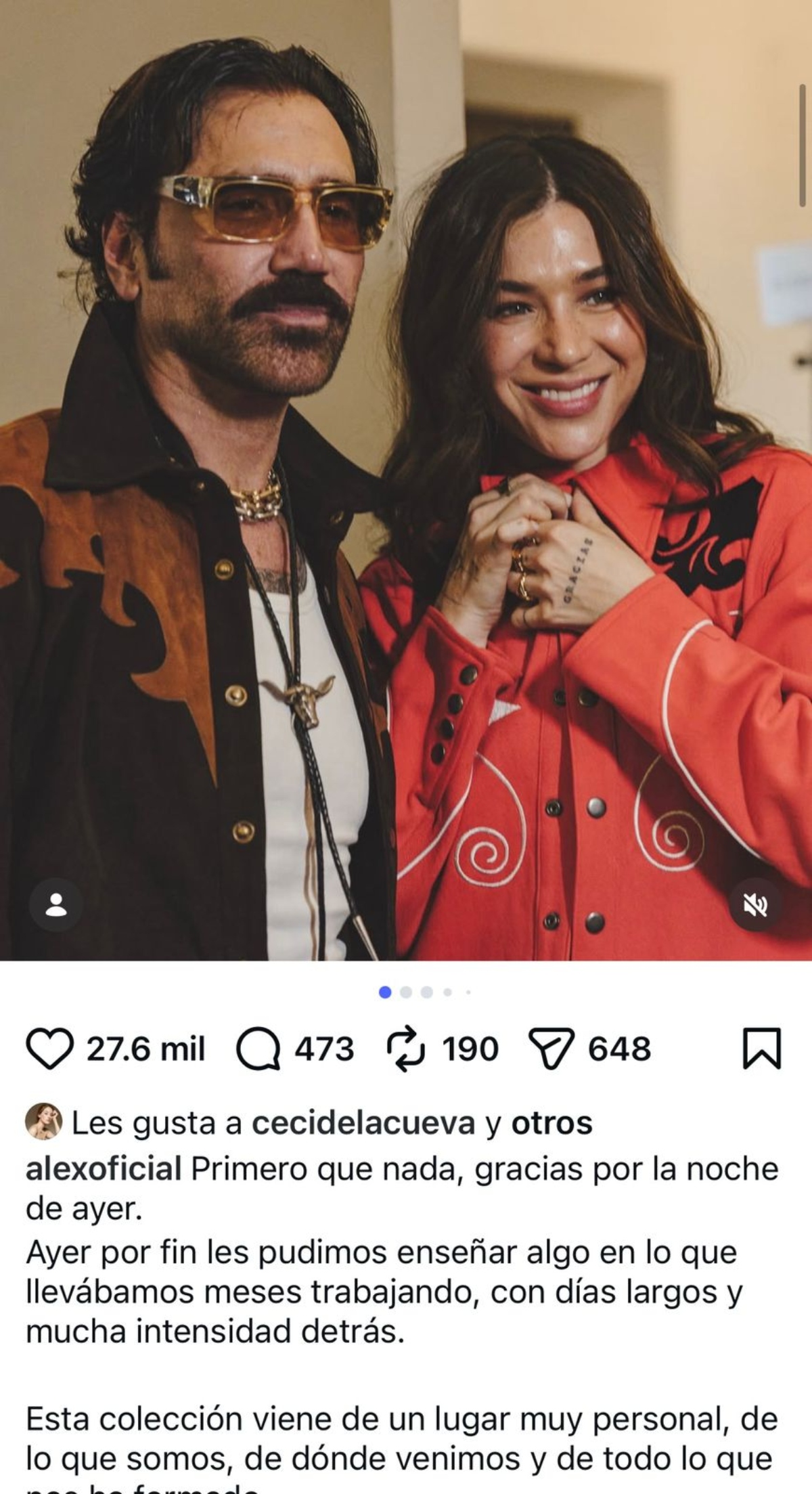 Alejandro Fernandez launches clothing brand