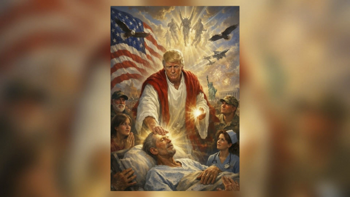 Trump defiende su imagen como Jesús, Trump, imagen Jesús, Truth Social, QuéOnnda