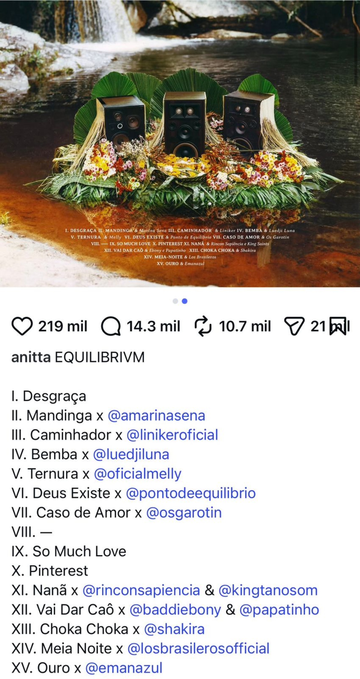 Anitta habla de su colaboración con Shakira