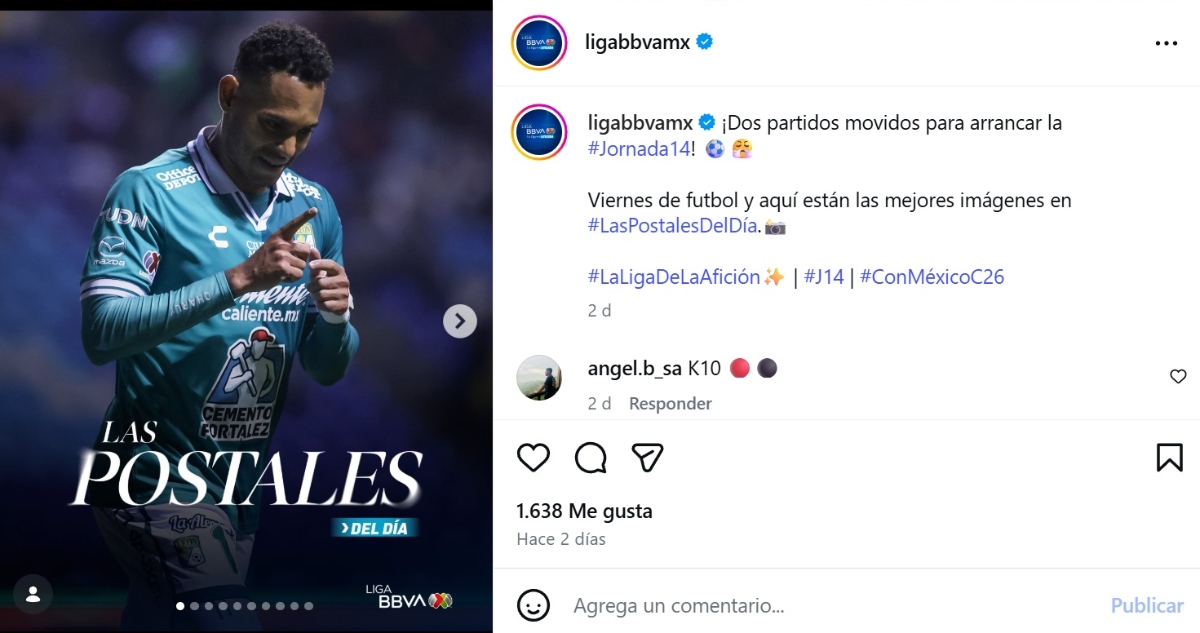 Tabla general Liga MX