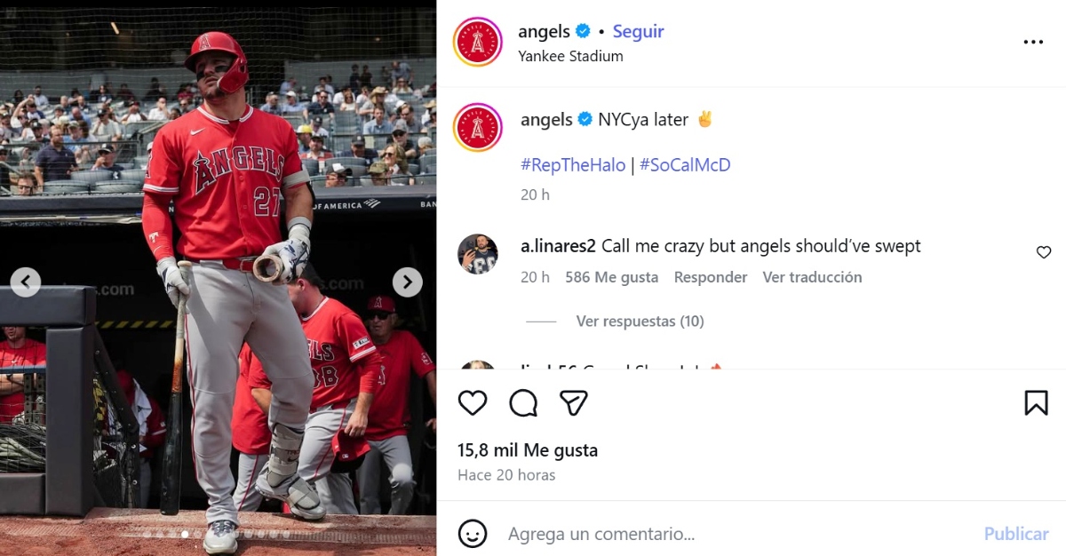 Mike Trout récord