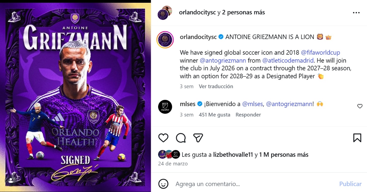 Griezmann MLS