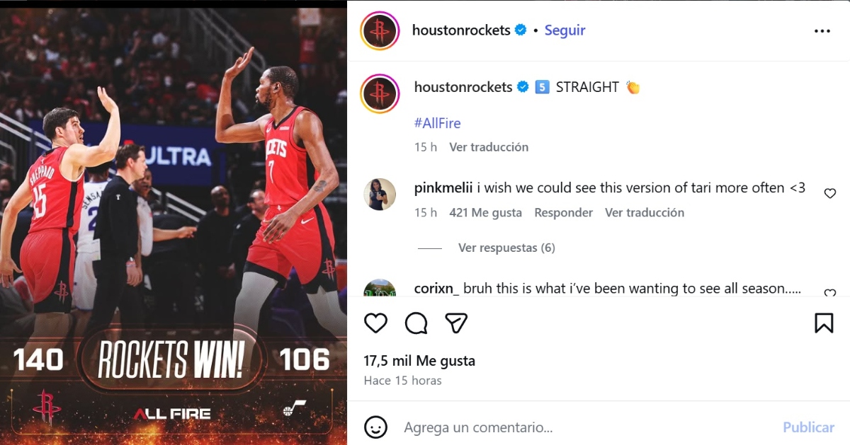 Cooper Flagg, Rockets