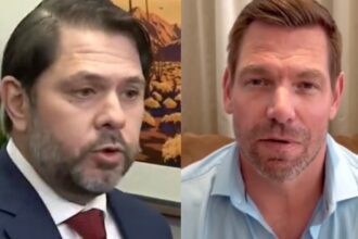 senador Rubén Gallego, Rubén Gallego, Eric Swalwell, Política, QuéOnnda