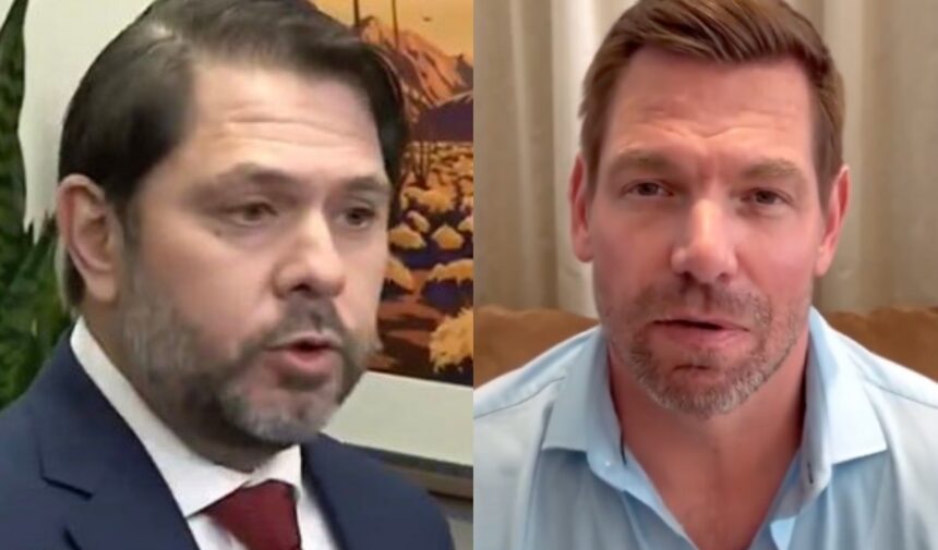 senator Rubén Gallego, Rubén Gallego, Eric Swalwell, Politics, QuéOnnda