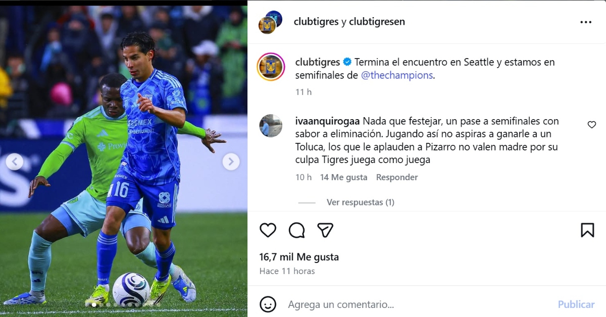 Tigres Concacaf semifinals