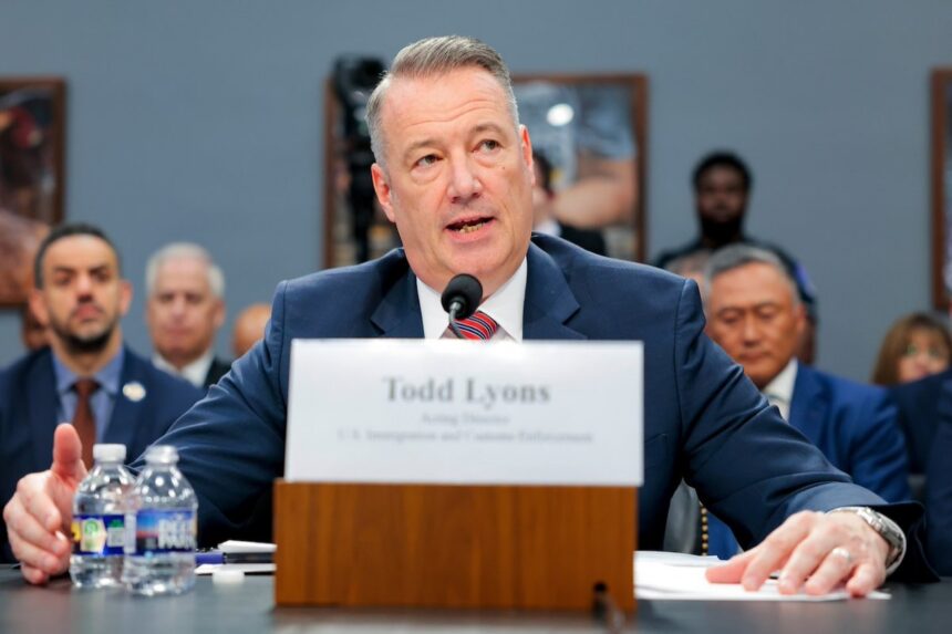 ICE resigns mass deportation chief, Todd Lyons