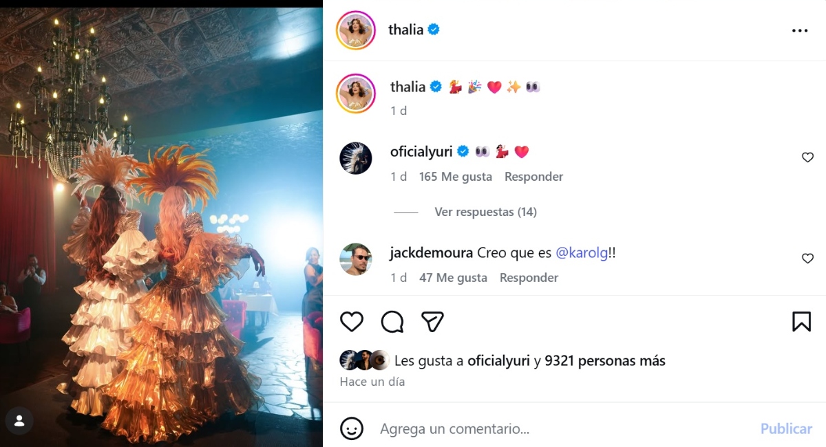Thalía y Yuri
