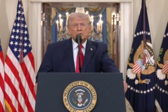 Trump mensaje Nación, Trump, mensaje Nación, guerra Irán, QuéOnnda