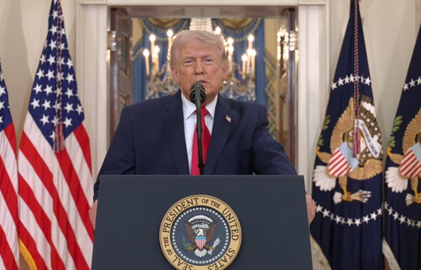 Trump mensaje Nación, Trump, mensaje Nación, guerra Irán, QuéOnnda