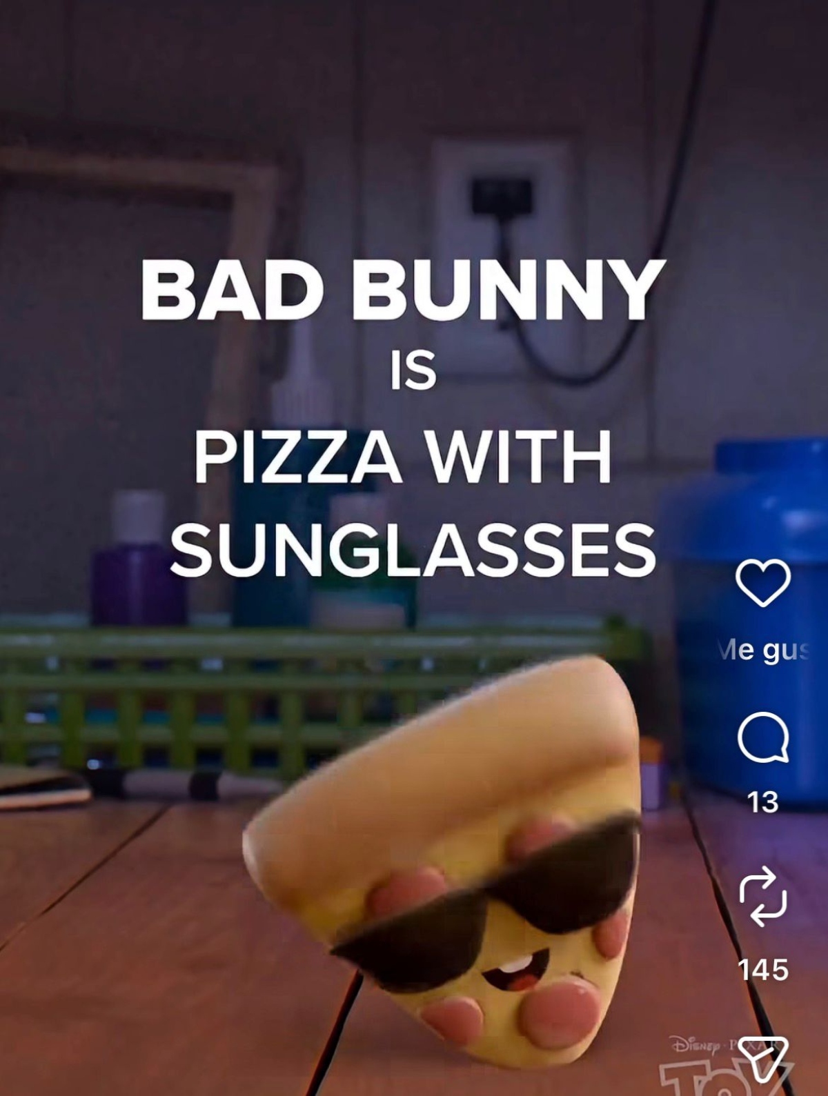 Bad Bunny to star as 'Pizza with Sunglasses' in Toy Story 5 movie