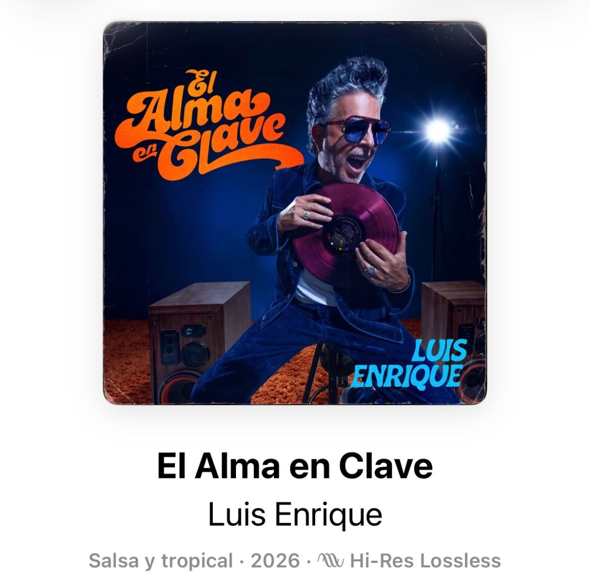 Luis Enrique estrena su nuevo disco 'El alma en clave'