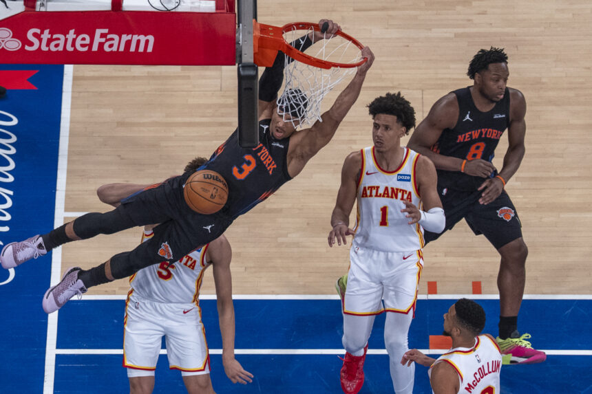 Knicks pasan a semifinales, Knicks, Atlanta Hawks, NBA, QuéOnnda