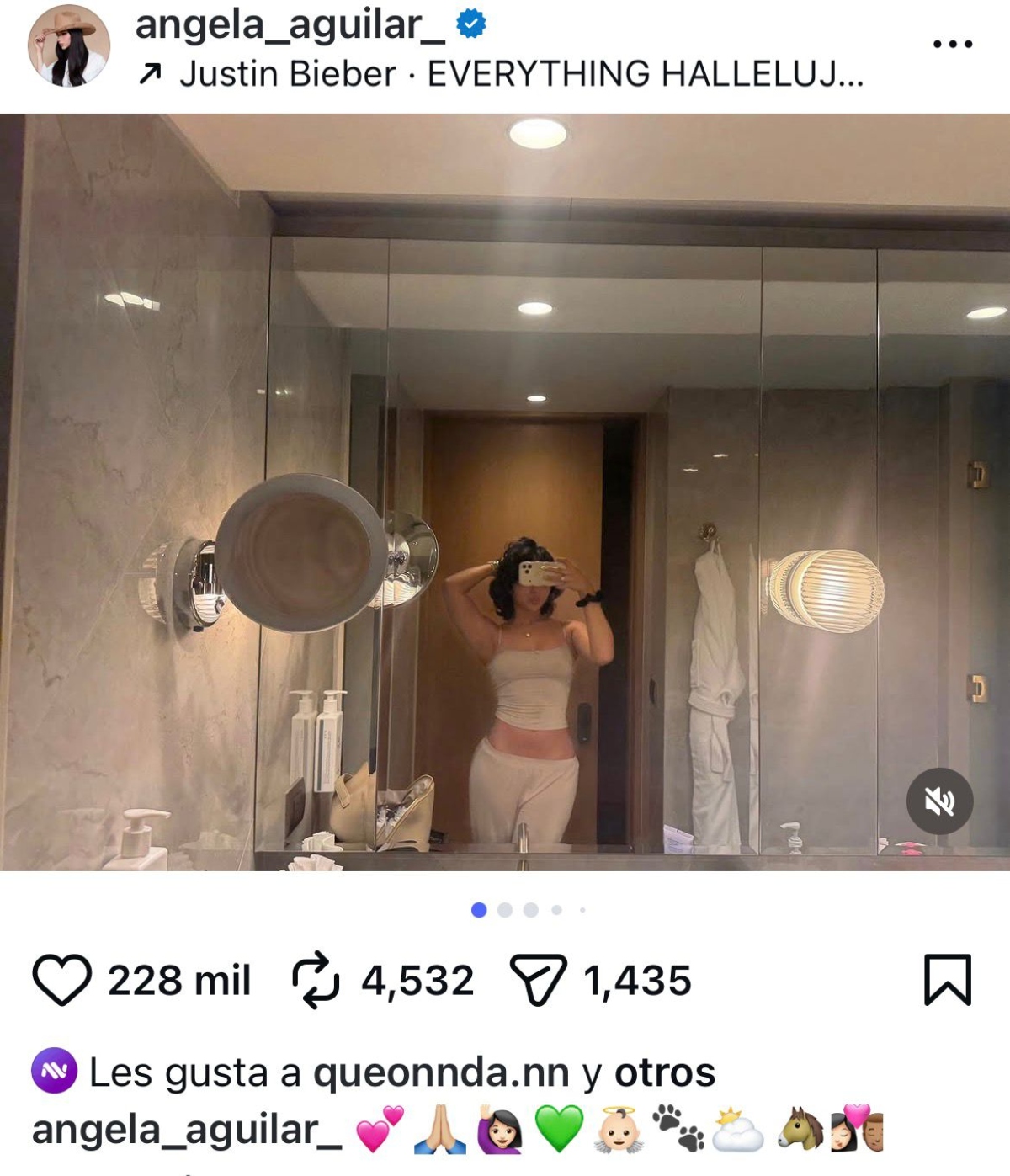 Christian Nodal mostraba la habitación de su hija Inti