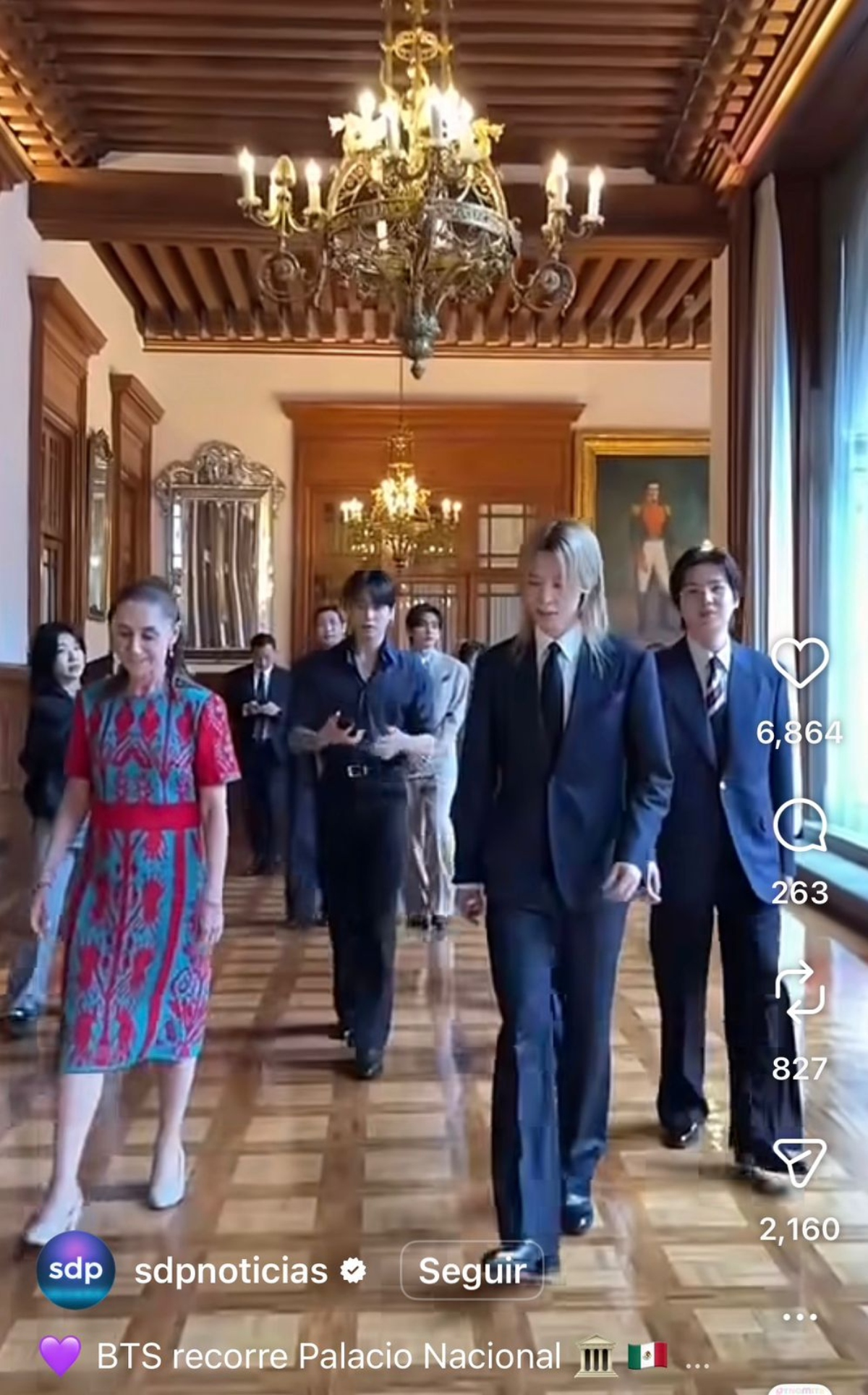 BTS showing details that no one saw about their visit to Mexico