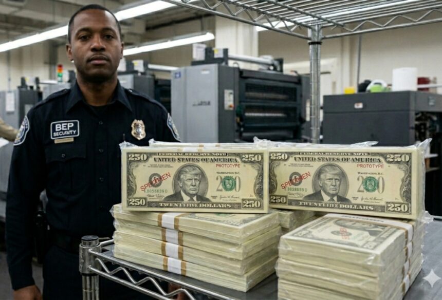 Trump $250 bill, Trump's $250 bill, White House, QuéOnnda